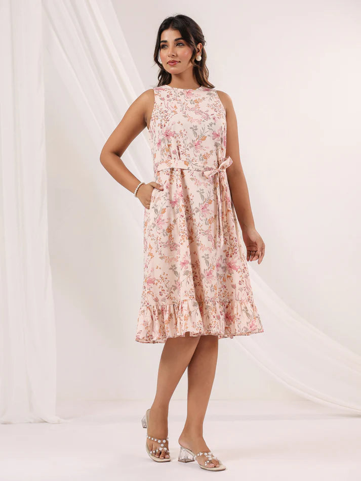 Flora Mist Sleeveless Top – Sunrise Collection