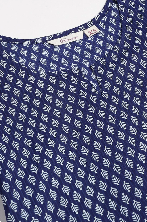 Sunrise Collection Blue Printed Loungewear/Nightwear