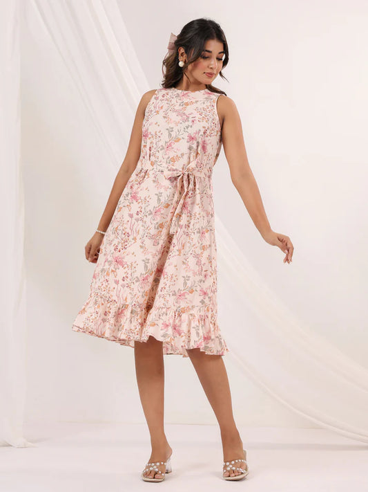 Flora Mist Sleeveless Top – Sunrise Collection
